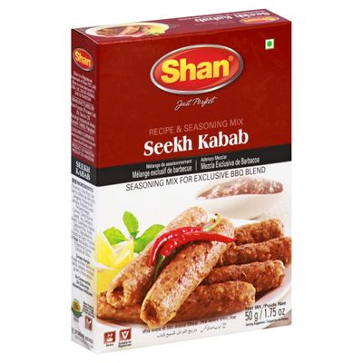 Shan Seekh Kabab Masala Spice Mix 50gm