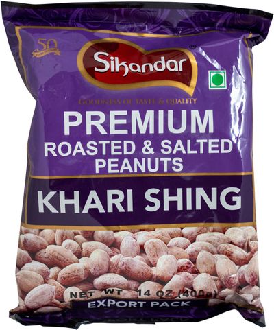 Sikandar Khari Shing Salted Peanuts 400gm