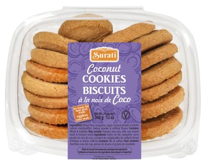 Surati Coconut Cookies Biscuits 340gm