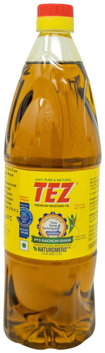 Tez Kachi Ghani Mustard Oil 1 Liter