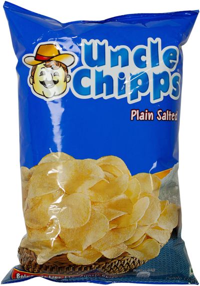 Uncle Chips Plain Salted 55gm